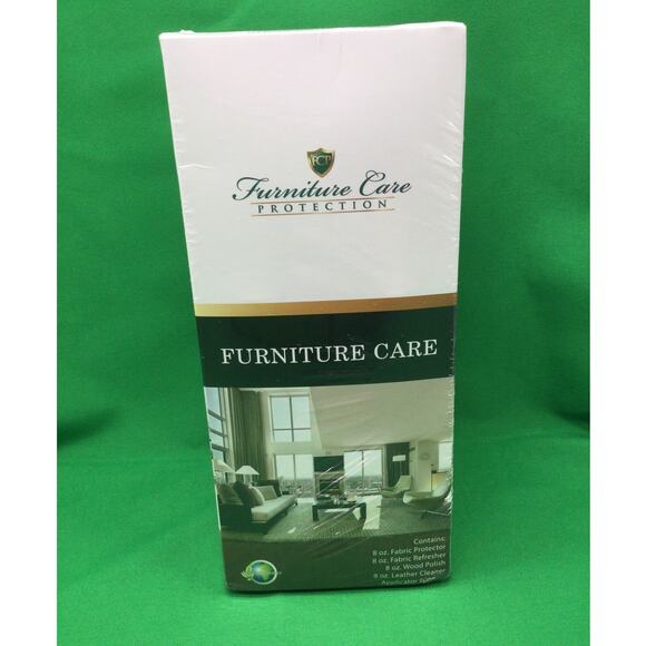 Furniture Care Protection Leather Wood and Fabric Cleaner Kit - Picture 1 of 7